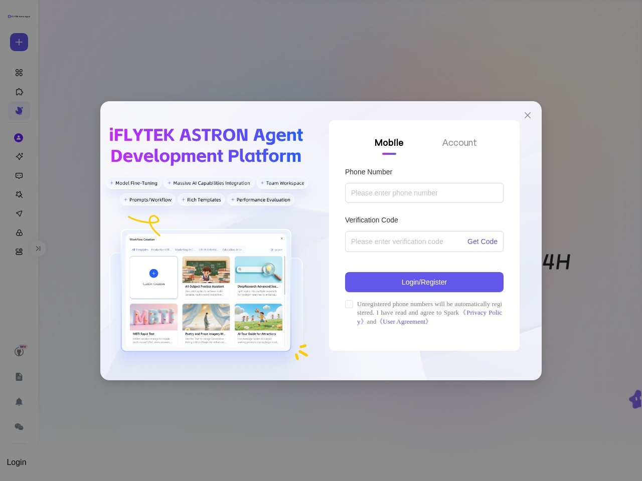 AstronClaw homepage screenshot