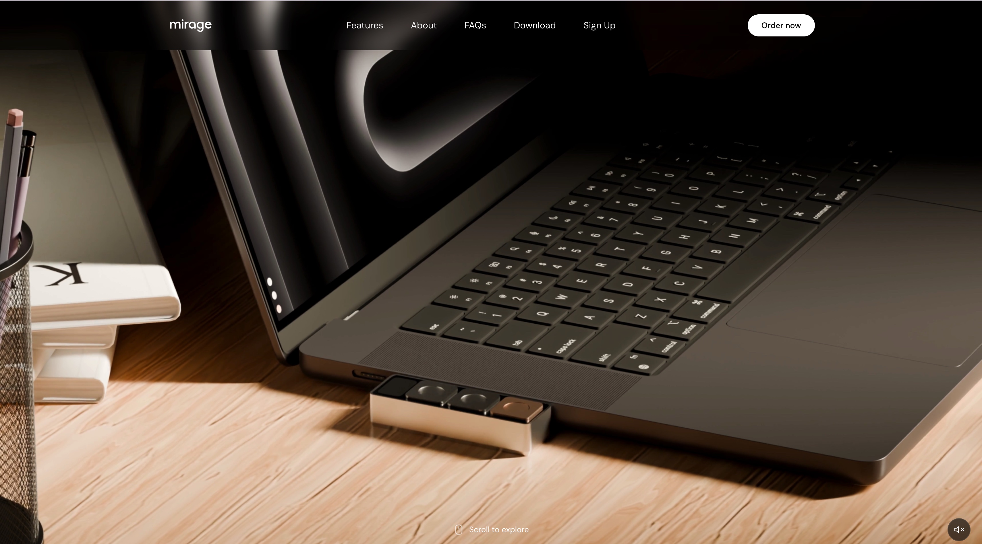 Dune 홈페이지 스크린샷