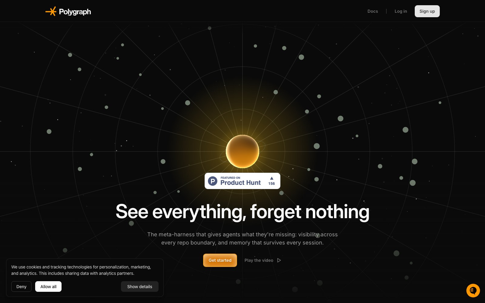 Polygraph homepage screenshot
