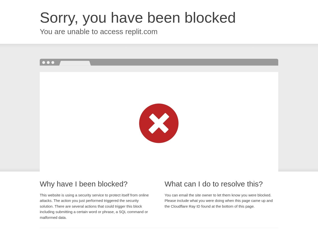 Replit AI 官网首屏截图