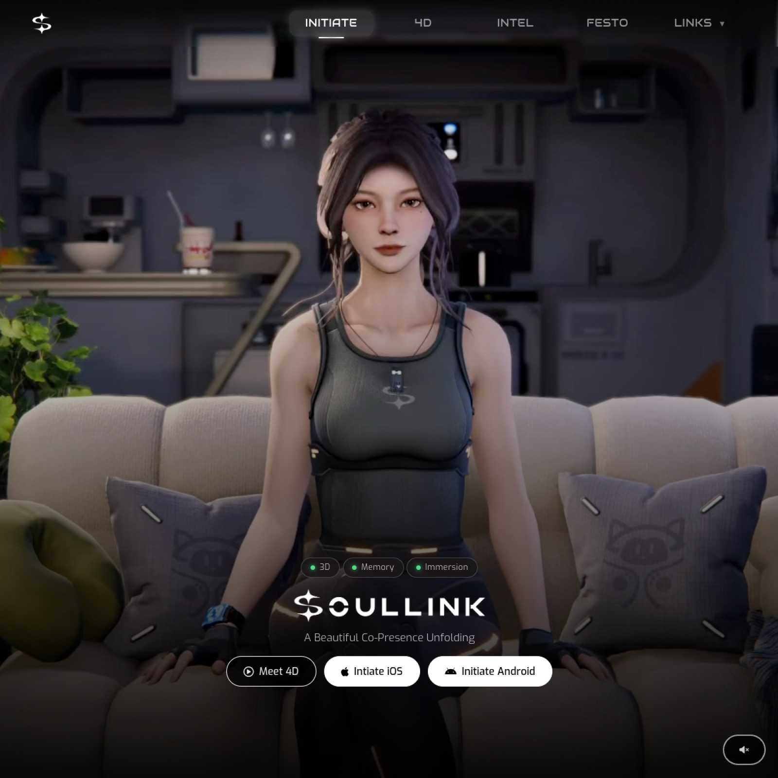 SoulLink homepage screenshot