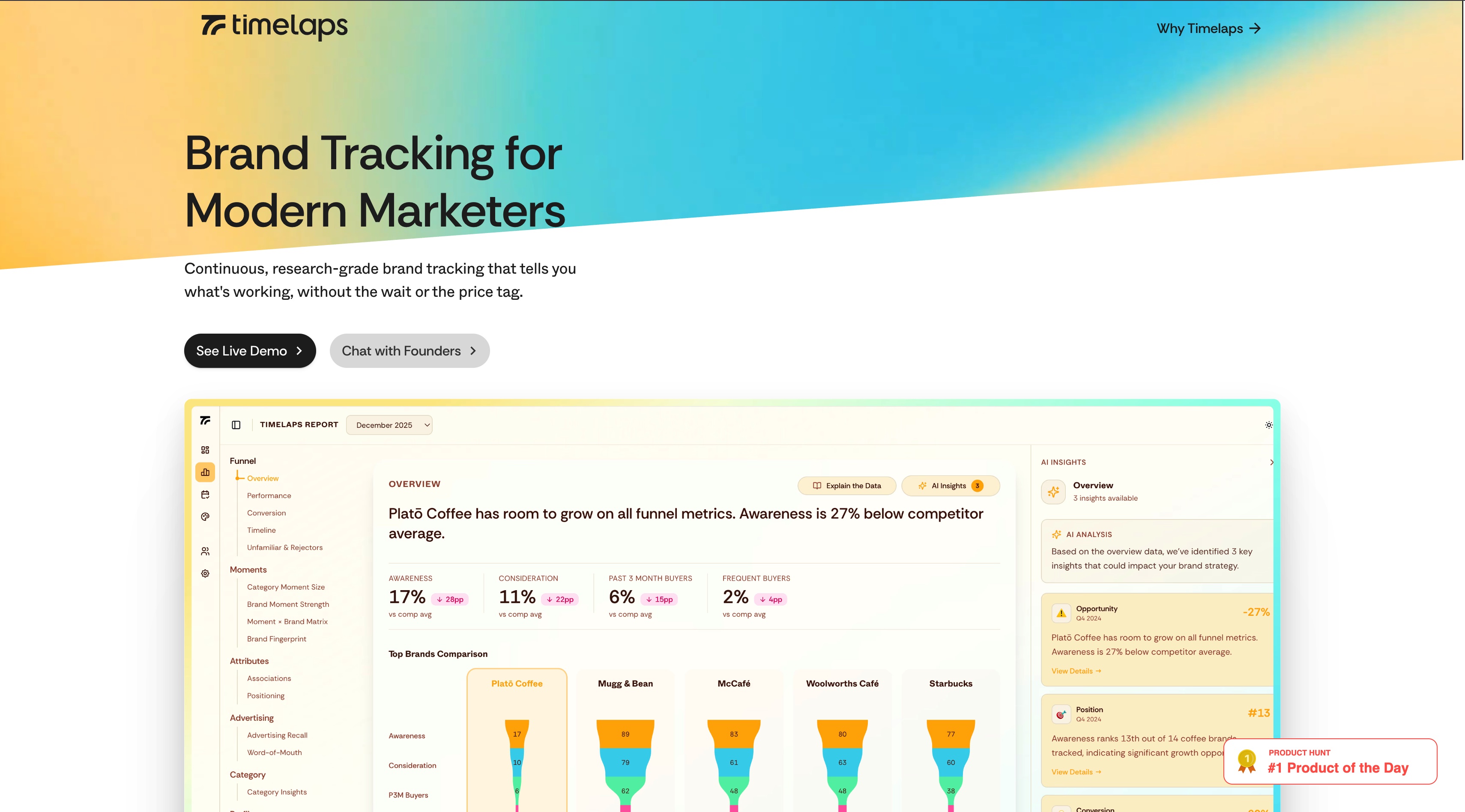 Timelaps homepage screenshot